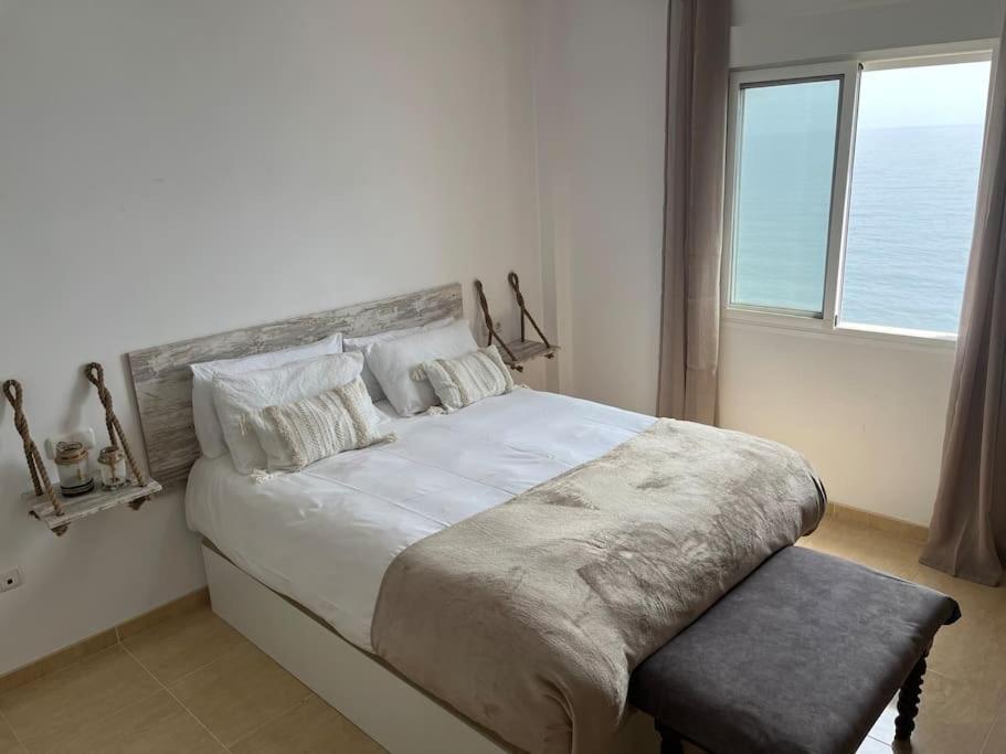 Apartamento A Pie De Playa Con Vistas Al Mar. Sorvilán Dış mekan fotoğraf